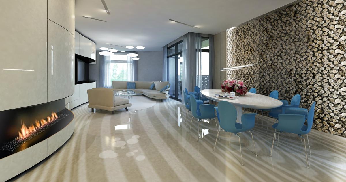 Kado Karim - Futuristic Design in Modern Apartment Interiors