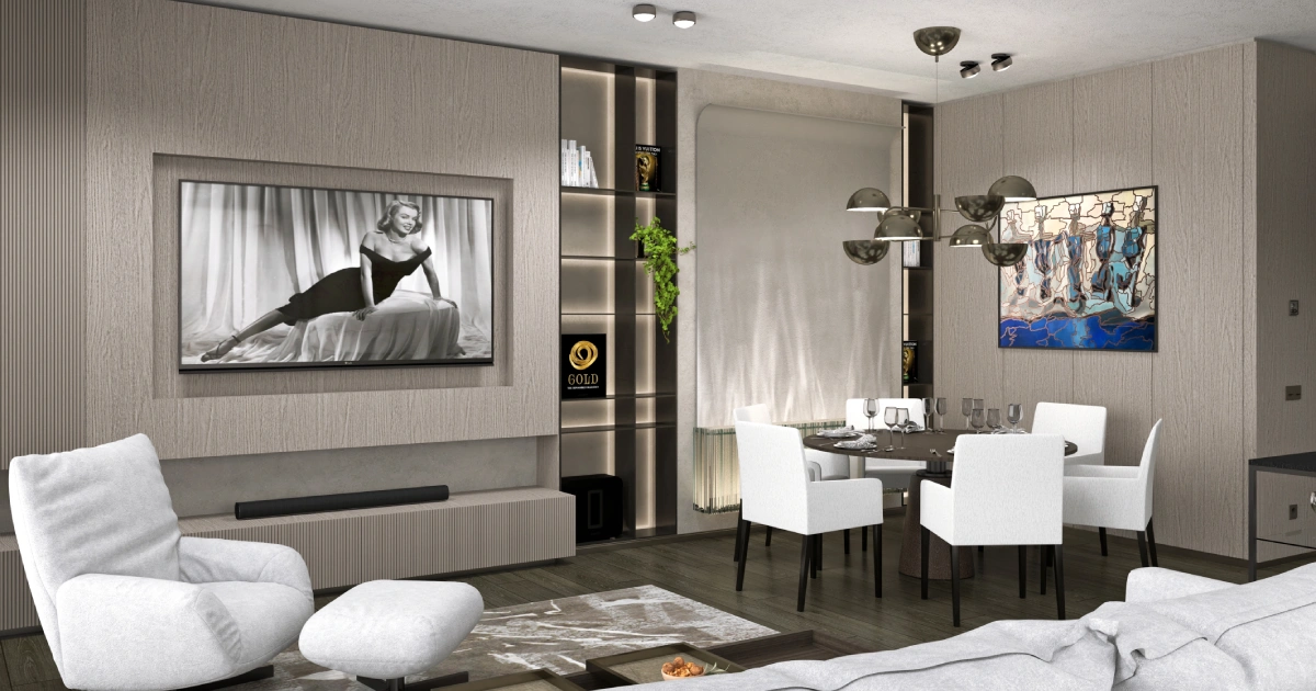 Bauhaus Interior Design - Pier Residence - Neoklasika