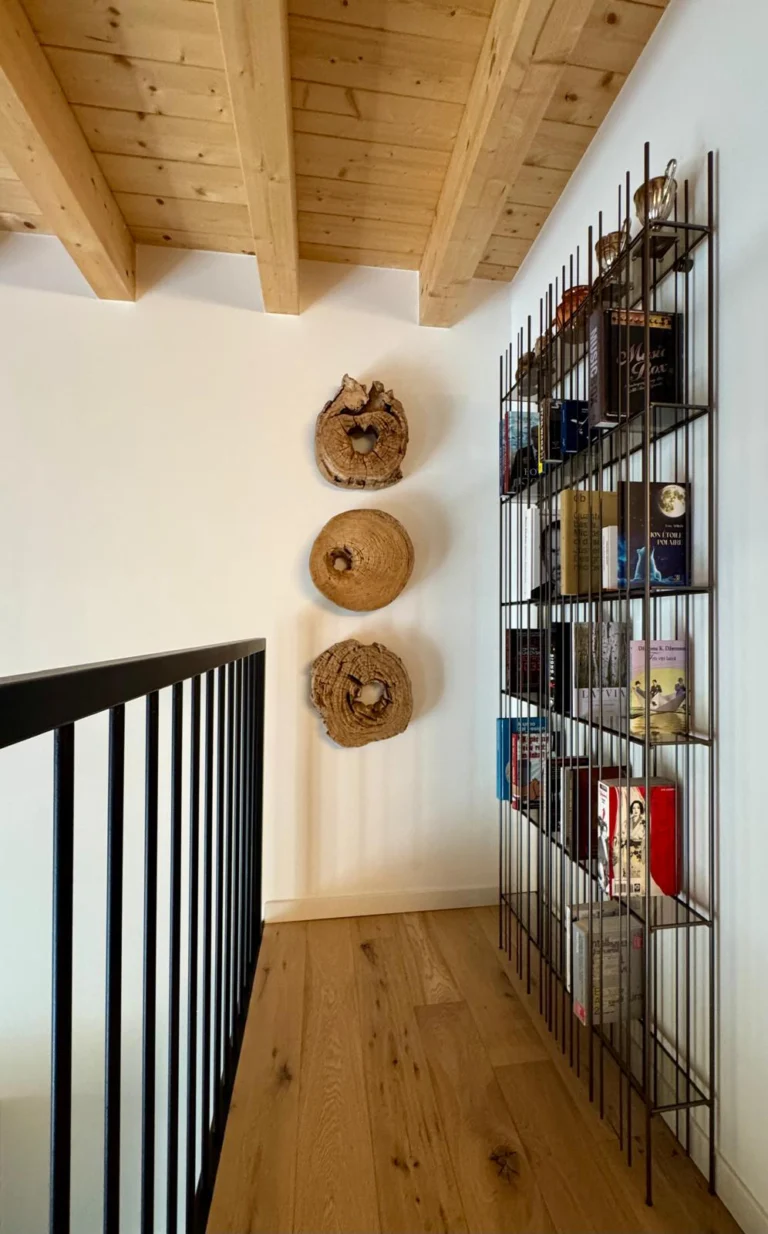The Metrica shelving system by Mogg gives books and collected objects a place in the evolving composition of the home